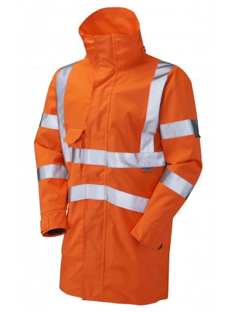 Leo Clovelly - ISO 20471 Class 3 Breathable Anorak A04-O Foul Weather